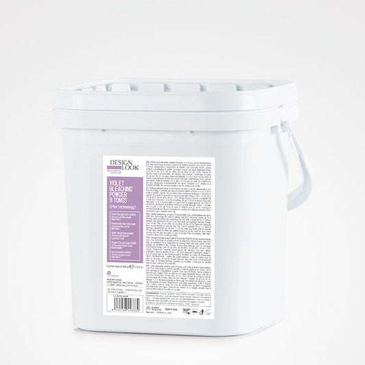 Polvo Decolorante Voileta Con Plex 9 Tonos Pack 3Kg (6 Bolsas*500Gr) Design Look