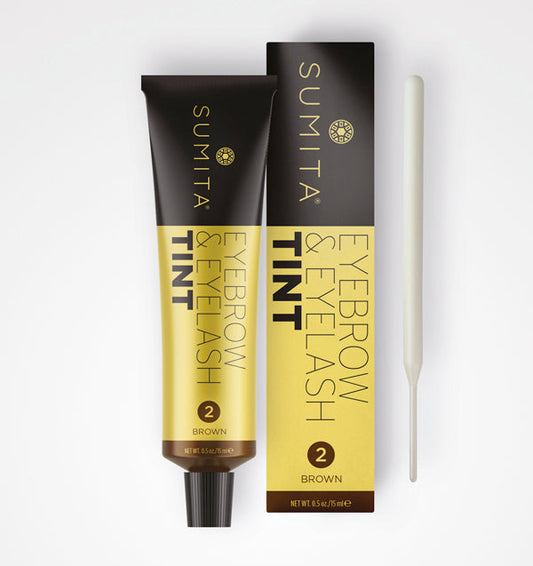 Tinte De Cejas Y Pestañas Marrón Tubo 15Ml (30 Aplicaciones) Sumita