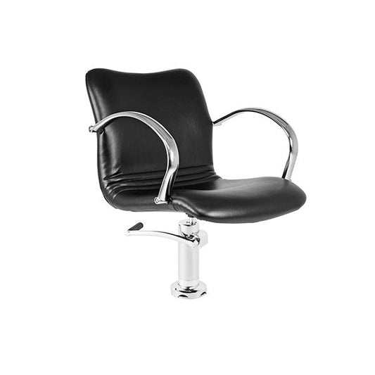 Sillón Delia Negro Ng3 Con Bomba Fijacion A Suelo B50