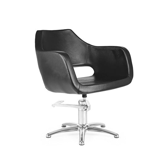 Sillón Clio Negro Ng3 P.Aluminio P11 Y B.Hid B06