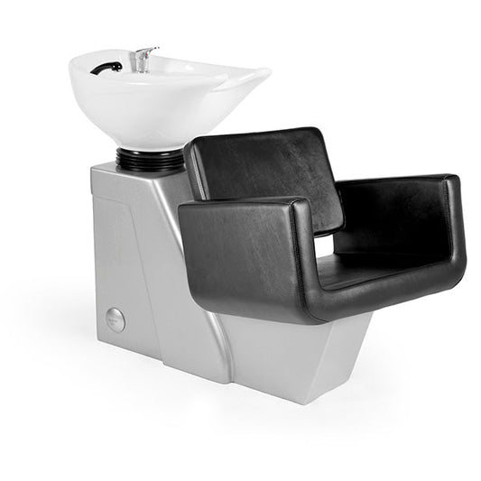 Lavacabezas Samoa Negro Ng3 1 Pto Poza Honda Blanca (Mueble Venus Gris)