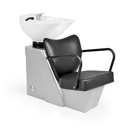 Lavacabezas Neo Negro Ng3 1 Pto Poza Honda Blanca (Mueble Venus Gris)