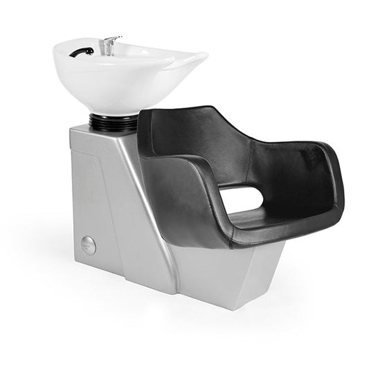 Lavacabezas Clio Negro Ng3 1 Pto Poza Honda Blanca (Mueble Venus Gris)