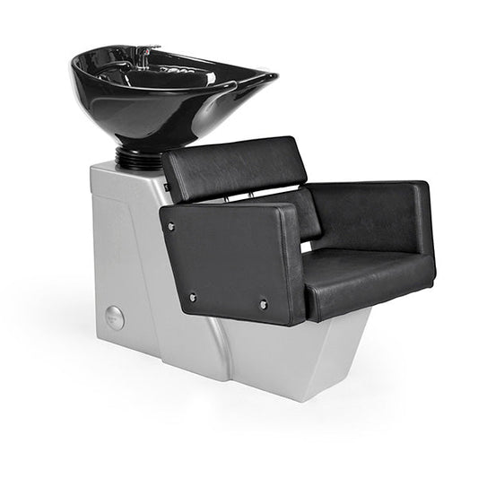 Lavacabezas Cosmo Negro Ng3 1 Pto Poza Honda Negra (Mueble Venus Gris)