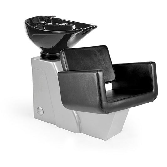 Lavacabezas Samoa Negro Ng3 1 Pto Poza Honda Negra (Mueble Venus Gris)