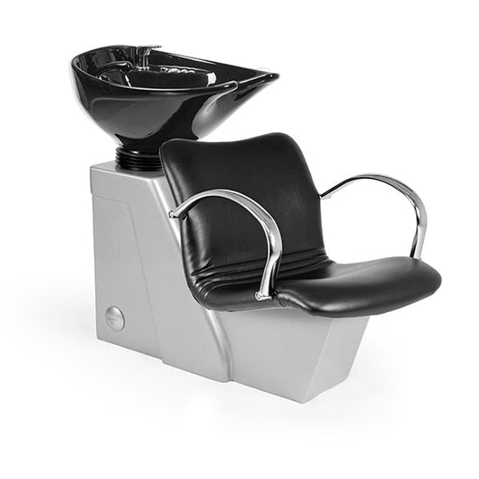 Lavacabezas Delia Negro Ng3 1 Pto Poza Honda Negra (Mueble Venus Gris)