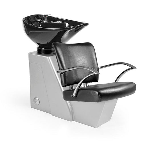 Lavacabezas Eros Negro Ng3 1 Pto Poza Honda Negra (Mueble Venus Gris)