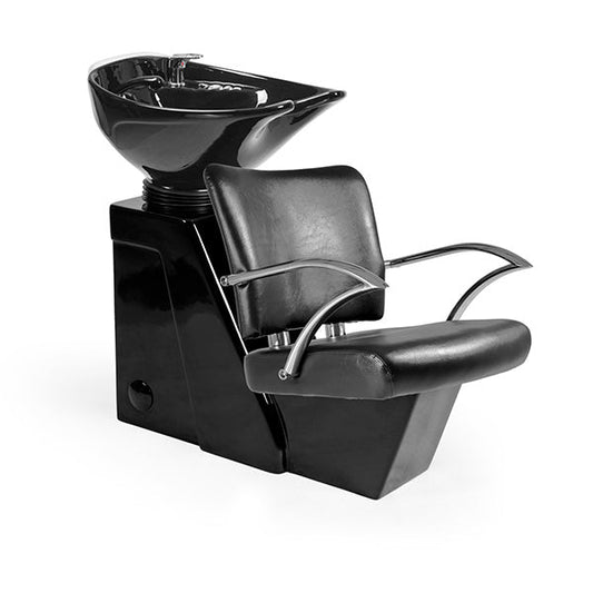 Lavacabezas Eros Negro Ng3 1 Pto Poza Honda Negra (Mueble Venus Negro)