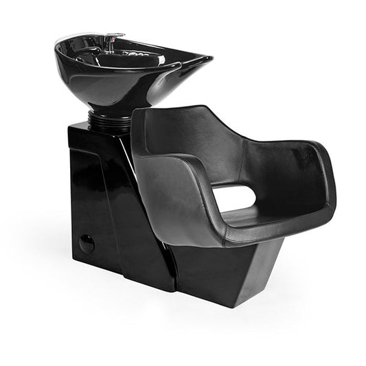 Lavacabezas Clio Negro Ng3 1 Pto Poza Honda Negra (Mueble Venus Negro)