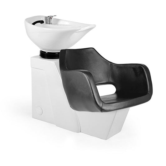Lavacabezas Clio Negro Ng3 1 Pto Poza Honda Blanca (Mueble Venus Blanco)