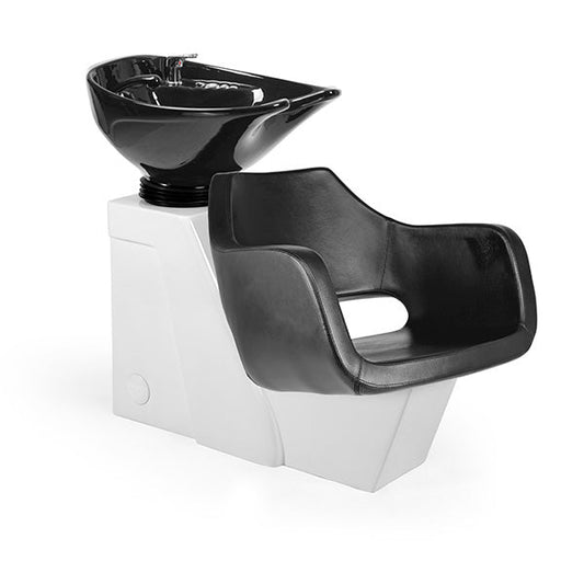 Lavacabezas Clio Negro Ng3 1 Pto Poza Honda Negra (Mueble Venus Blanco)
