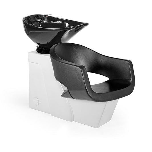 Lavacabezas Greco Negro Ng3 1 Pto Poza Honda Negra (Mueble Venus Blanco)