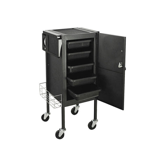 Carro Auxiliar Metalico Delta Negro