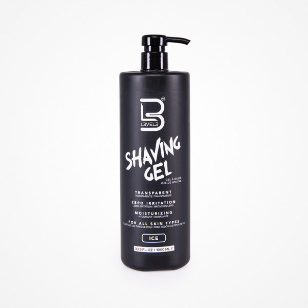 Gel De Afeitado Transparente Shaving Gel Ice 1000Ml L3Vel3