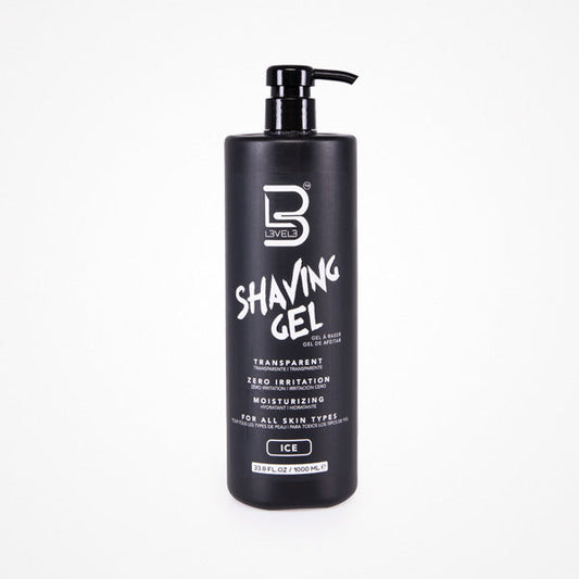 Gel De Afeitado Transparente Shaving Gel Ice 1000Ml L3Vel3