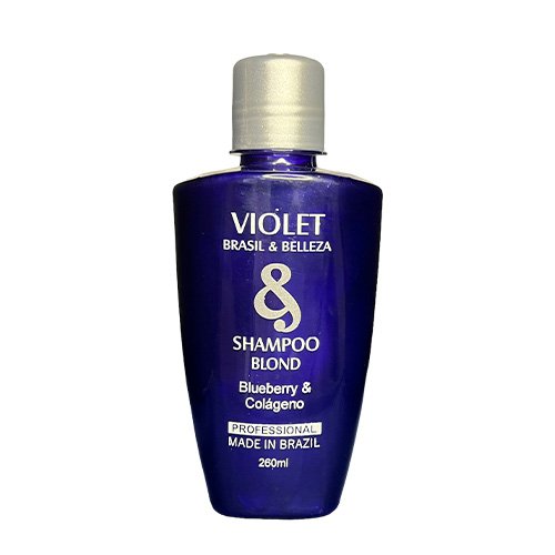 Champú B&B Violet Arándanos y Colágeno Blond sin sal 260ml