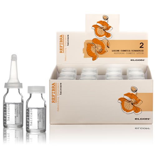 Kit Ampolla Monodosis Elgon Refibra Reparación Keratina 12x10ml