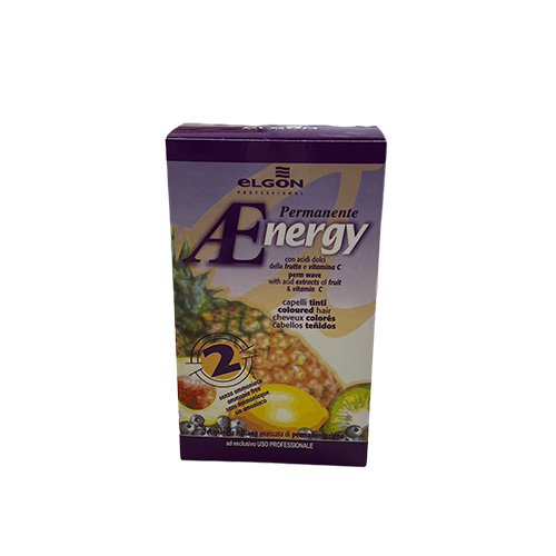 Kit Tratamiento Elgon AEnergy 2 permanente rizada Cabellos Teñidos 215ml