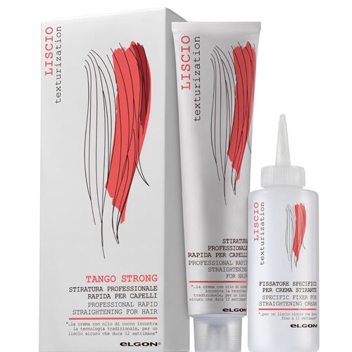 Kit Alisado Permanente Elgon Tango Desrizante Fuerte 120ml