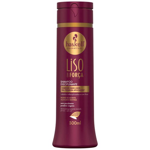 Champú Haskell Liso con Fuerza 300ml