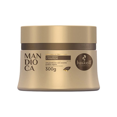 Mascarilla Haskell Mandioca yuca hidratación y crecimiento 300g