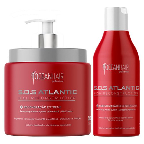 Kit Tratamiento Ocean Hair Atlantic Life Plex 2 productos