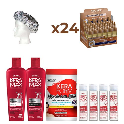 Pack Mantenimiento Skafe Keramax Liso Magnífico 32 productos