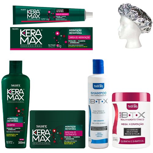 Pack Tratamiento Hidran BTX Desmaya Cabello 6 productos