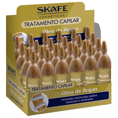 Kit Ampolla Monodosis Skafe Aceite de Argán 24x10ml