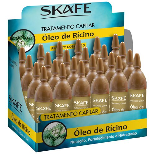 Kit Ampolla Monodosis Skafe Aceite de Ricino 24x10ml