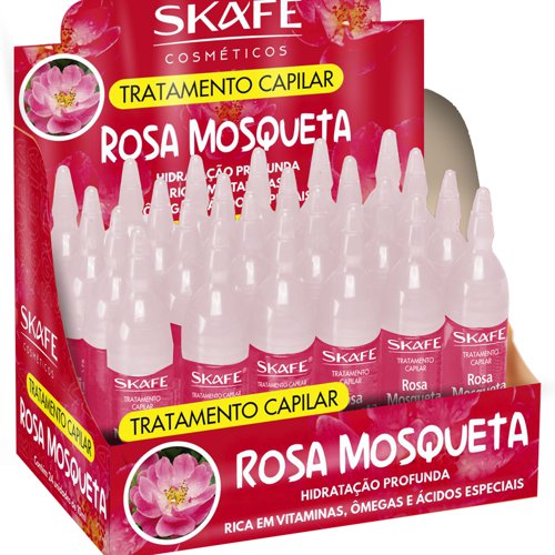 Kit Ampolla Monodosis Skafe Rosa Mosqueta 24x10ml