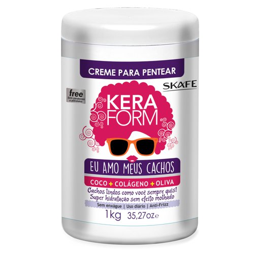 Crema de Peinar Skafe Keraform Me Encantan Mis Rizos 1Kg