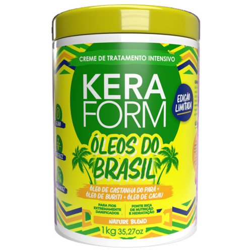 Mascarilla Profesional Skafe Keraform Aceites de Brasil 1Kg