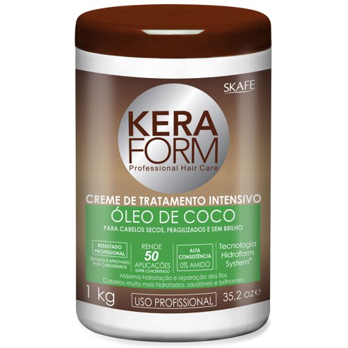 Mascarilla Profesional Skafe Keraform Aceite de Coco 1Kg