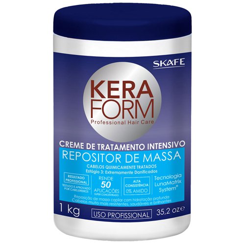 Mascarilla Profesional Skafe Keraform Repositor de Masa 1Kg