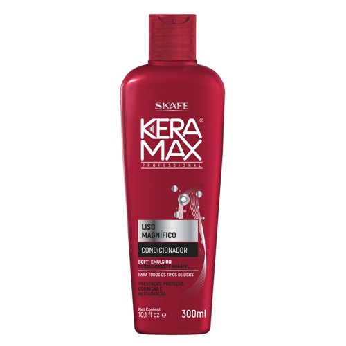 Acondicionador Skafe Keramax Liso Magnífico 300ml