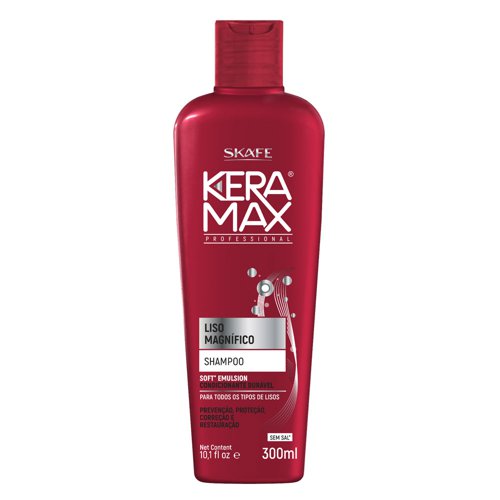 Champú Skafe Keramax Liso Magnífico sin sal 300ml