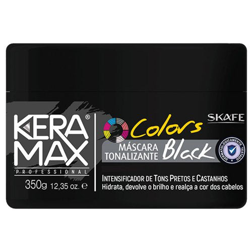 Mascarilla Matizadora Skafe Keramax Colors Negro 350g