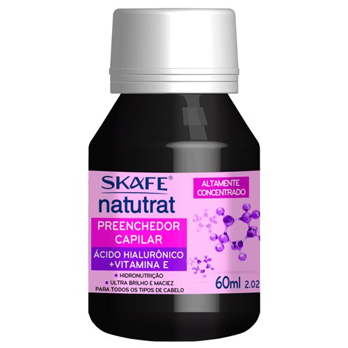 Aceite Capilar Skafe Natutrat Hialurónico y Vitamina E 100% vegano 60ml