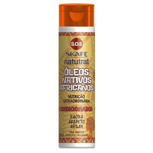 Acondicionador Skafe Natutrat Afro Hair Aceites 300ml