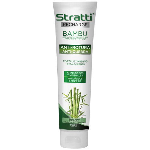 Carga de Tratamiento Stratti Bambú anti-rotura fortalecimiento 150ml