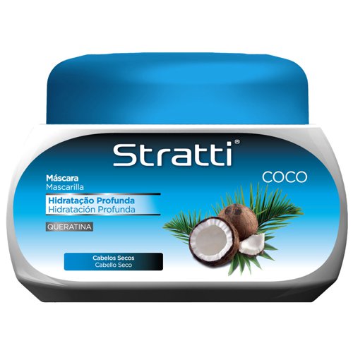 Mascarilla Stratti Coco con Keratina 550g