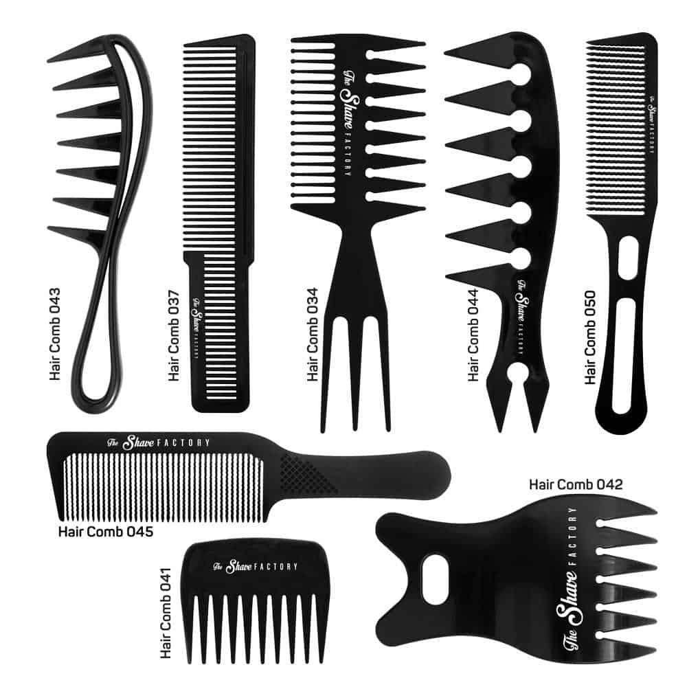 The Shave Factory Hair Combs